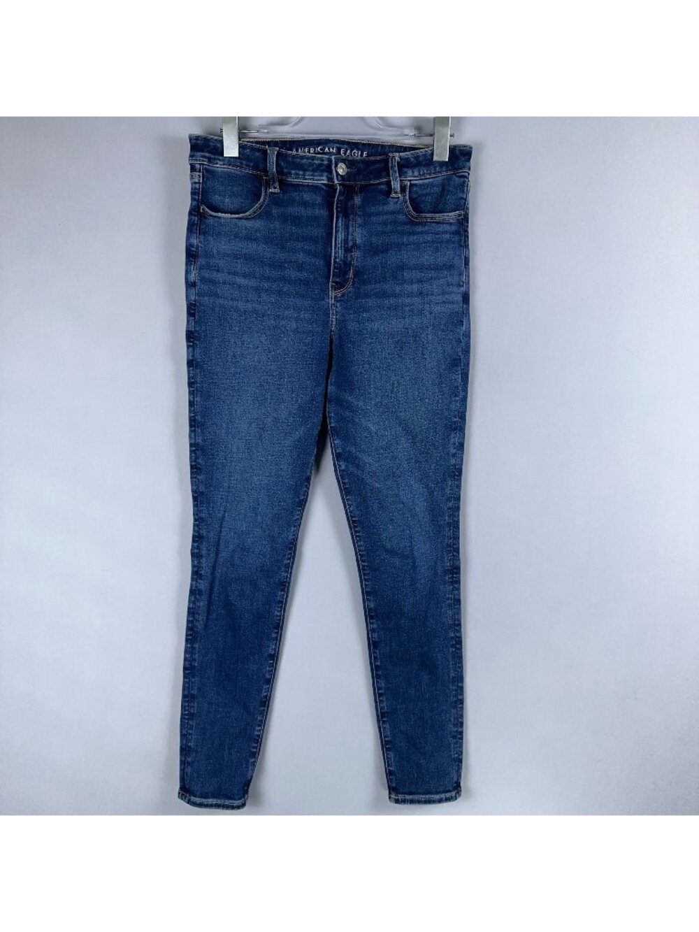 American Eagle Next Level Stretch High-Rise Jegging Jeans Size 10 Regular Blue
